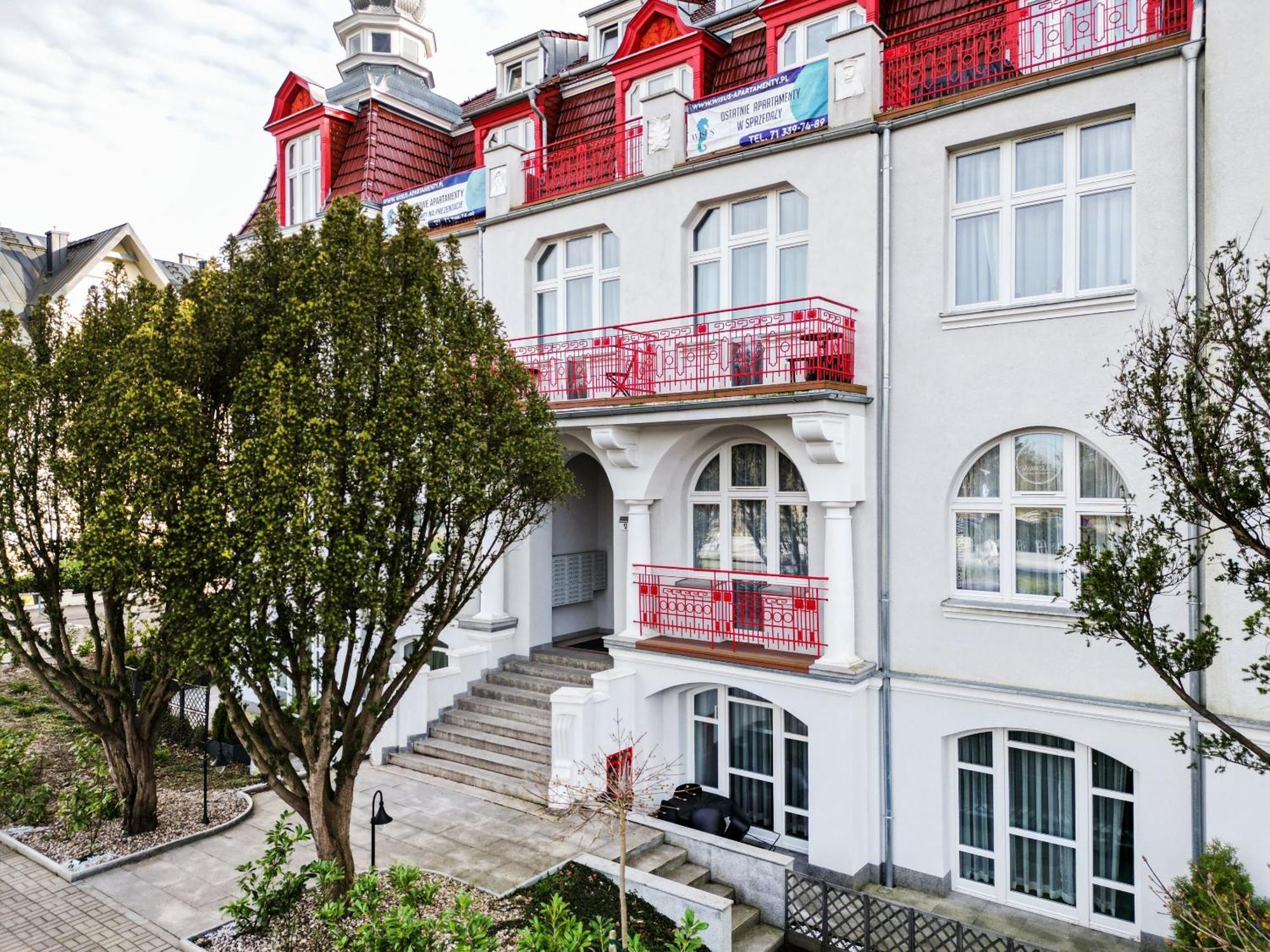 Apartamenty Swinoujscie - Swan Suites - Wisus Ngoại thất bức ảnh